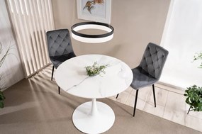 Espero asztal kerek 90cm fehér