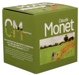 Porcelán bögre 360ml dobozban Monet Pipacsmező