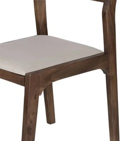 Eglo 424961 - Étkezőszék CALAMBA 84x55 cm barna/krémes