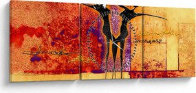 Kép - Afrikai istennő (órával) (90x30 cm)