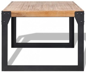 tömör akácfa dohányzóasztal 100 x 60 x 45 cm