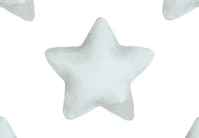 Parato Cristiana Masi Momi Lumi fehér-kék csillagos vlies tapéta – 4405