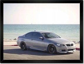Poszterek 40x30-as keretben Bmw a tengerparton