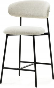 Fresno boucle krémszínű bárszék