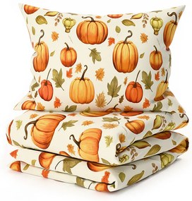 Mikroszálas ágyneműhuzat AUTUMN PUMPKINS színes Ágyneműhuzat mérete: 70 x 90 cm | 140 x 200 cm