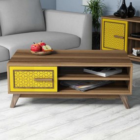 Ayla - Walnut, Yellow