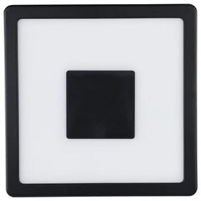 Eglo 900283 - LED Kültéri mennyezeti lámpa IPHIAS LED/17W/230V IP44 fekete