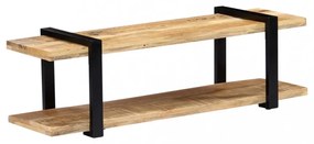 tömör mangófa TV-szekrény 130 x 40 x 40 cm