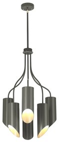 ELSTEAD QUINTO6-GPN QUINTO Modern Csillár Nikkel, Szürke E27 IP20