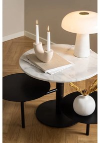 Fehér kerek dohányzóasztal ø 60 cm Lahti – Actona