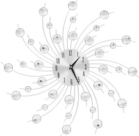 vidaXL modern küllemű kvarcszerkezetes falióra, 50 cm átmérőjű