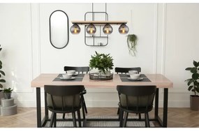 Globo 15569-4H - Csillár zsinóron CONNI 4xE27/25W/230V