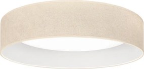 Brilagi-LED mennyezeti lámpatest VELVET SIMPLE LED/24W/230V 4000K Ø 45 cm, krémszínű