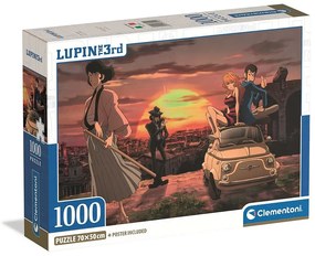 Lupin III Sunset 1000 db-os Compact puzzle Clementoni