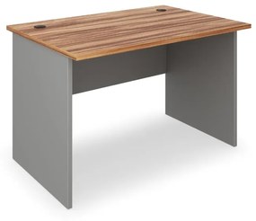 SimpleOffice asztal 120 x 80 cm, dió/szürke