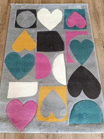 Gyerekszőnyeg puha szőrrel 120x170cm