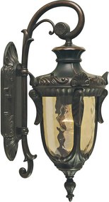 Elstead klasszikus kültéri fali lámpa philadelphia borostyán antik bronz elsph2-m-ob IP44