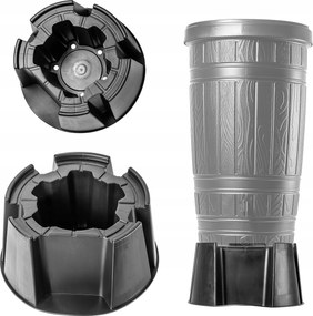 Esővíz Tartály Alap Hordó Esővíztartály Kertbe 60cm