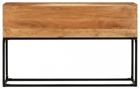 tömör akácfa tálalóasztal 120 x 30 x 75 cm