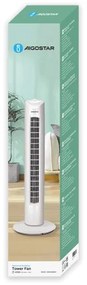 Aigostar - Torony ventilátor 45W/230V fehér