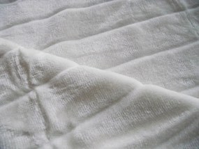 Cream full vastag ágytakaró krém fehér pléd