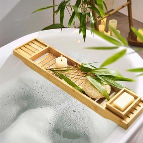Bambusz fürdőkád tálca 70 cm Hanoi – douceur d'intérieur