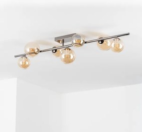 Brilagi - LED Felületre szerelhető csillár MILLA 7xG9/3W/230V fényezett króm/arany