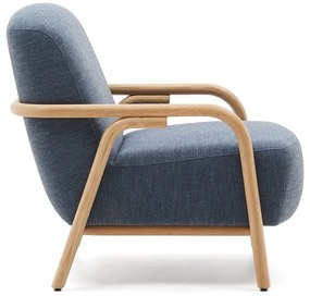 Kék fotel Sylo – Kave Home