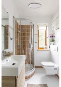 LED Kültéri mennyezeti lámpa érzékelővel RENO LED/16W/230V IP66 fehér