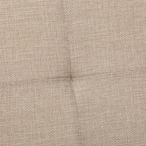 Zsámoly Tárolóhellyel, Krémszínű Szövet Kárpitozással. TAB-462 Belföldi Raktárról