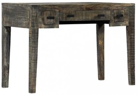 tömör mangófa íróasztal 110 x 50 x 75 cm