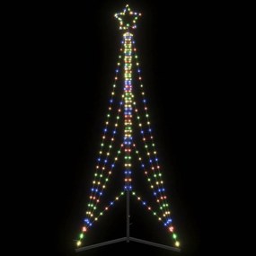 színes LED karácsonyfa 483 LED 240 cm