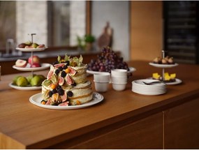 Porcelán szervírozó tálca ø 32 cm Eau – Zone