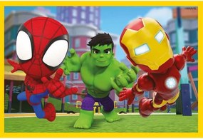 Pókember Spidey mesekocka 6 db-os Clementoni