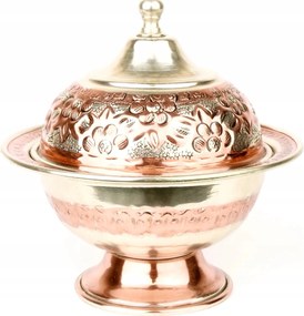 Cukortartó Réz Édességtál Snackek Török Keleti Prémium
