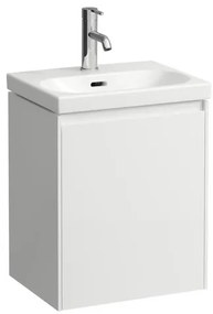 Fürdőszobaszekrény mosogató nélkül Laufen Lua 43,7x51,5x339 cm fehér matt H4035011122601