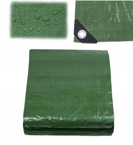 Ponyva 4X4 M Matrac Zöld Erősített Vastag 120G Erős Uv++ Szűrő