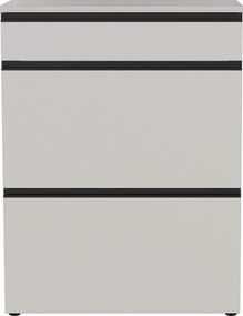 Krémszínű cipőtartó 80x107x29 cm Baldone – Germania