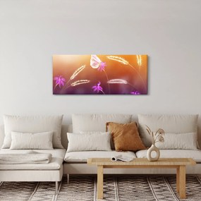 Kép - Rózsaszín pillangó (120x50 cm)