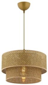 Kábeles csillár ECHO 1xE27/60W/230V barna