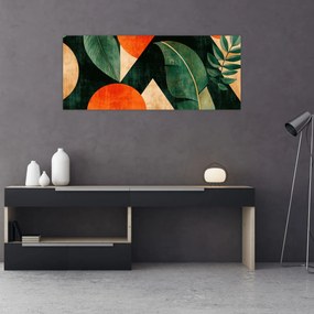 Kép - Geometrikus természeti minták II. (120x50 cm)
