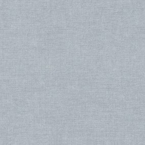 Világoskék kárpitozott franciaágy ágyráccsal 140x200 cm Piano – Meise Möbel