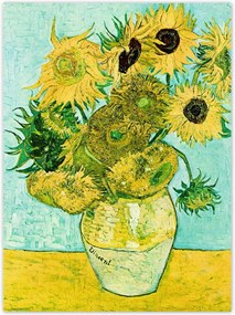 Poszterek 100x135 Van Gogh napraforgók