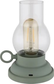 Globo 58016B - LED asztali lámpa PETRO LED/1W/3,7V 1200 mAh zöld