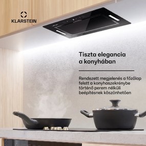 Klarstein Hektor Eco, páraelszívó, 52 cm, 466 m³/ó, érintéses vezérlés, üveg