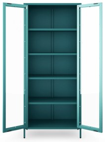 ANGELO vitrin, 800 x 1850 x 450 mm, Modern: tengerkék