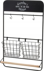 Fali Konyhai Rendszerező Retro Papírtörölköző Fűszer Eszközök