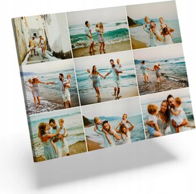 Fotó-vászonkép Az Ön fotója 70x50 Kollázs Varázsló Minták 9 Fotó