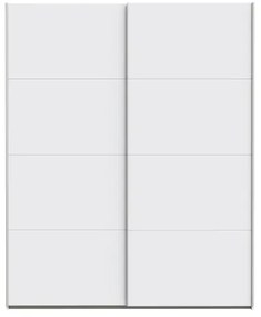 KARO gardróbszekrény 170x210 cm fehér