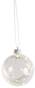 LED fénygömb pöttyökkel